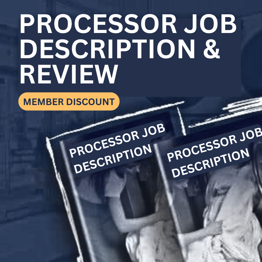 Processor Job Description